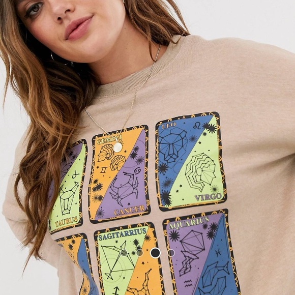 ASOS Curve Sweaters - Adorable ZODIAC Sweater
